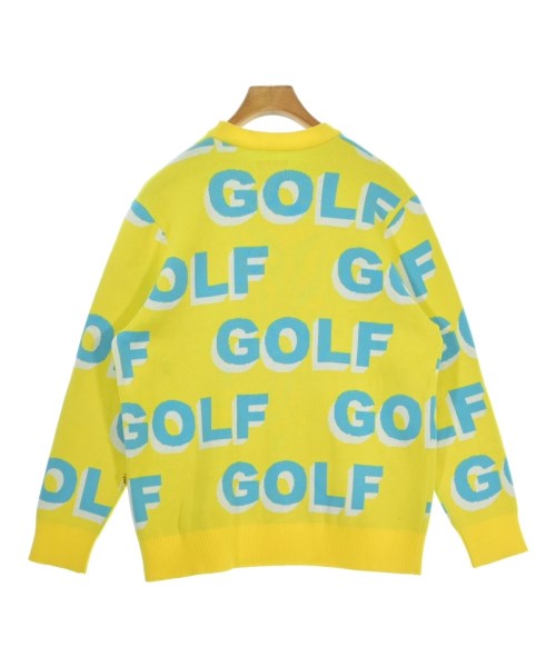 GOLF WANG（ゴルフワン）ニット・セーター 黄 サイズ:S メンズ/2200697927101