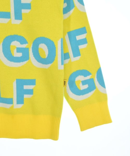 GOLF WANG（ゴルフワン）ニット・セーター 黄 サイズ:S メンズ/2200697927101