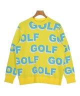 GOLF WANG（ゴルフワン）ニット・セーター 黄 サイズ:S メンズ/2200697927101