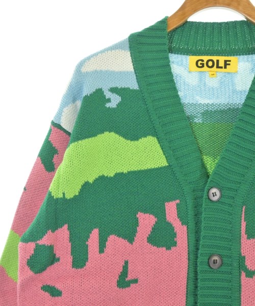 GOLF WANG（ゴルフワン）カーディガン 緑 サイズ:M メンズ/2200663861224