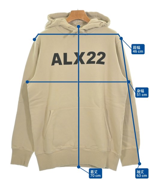 ALYX（アリクス）パーカー ベージュ サイズ:S メンズ/2200640819163