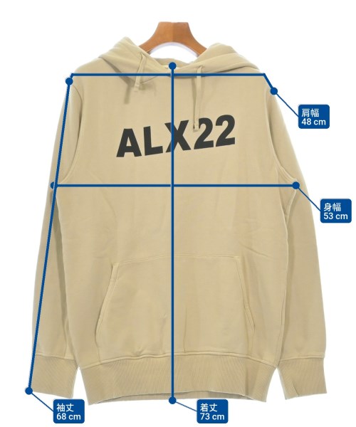 ALYX（アリクス）パーカー ベージュ サイズ:M メンズ/2200633518202
