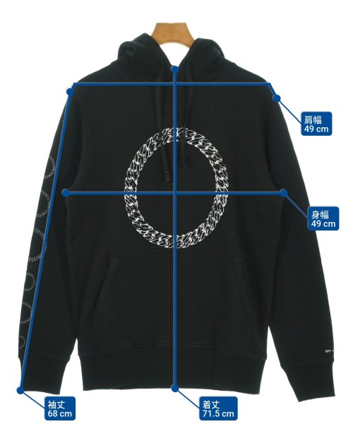 ALYX（アリクス）パーカー 黒 サイズ:S メンズ/2200677386058