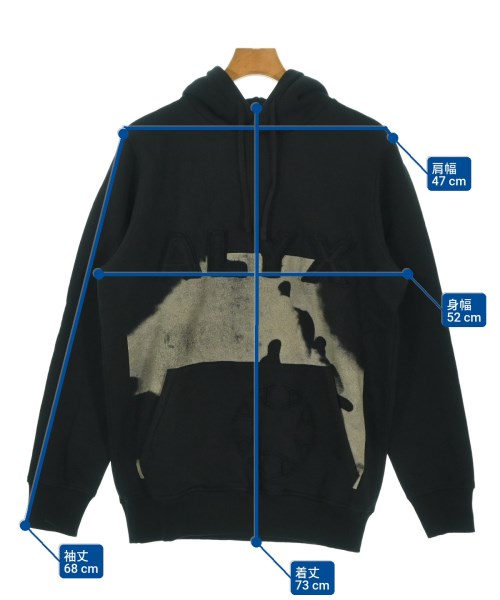 ALYX（アリクス）パーカー 黒 サイズ:M メンズ/2200677386188