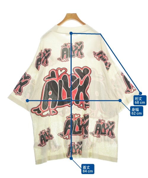 ALYX（アリクス）Tシャツ・カットソー 白 サイズ:L メンズ/2200672861505
