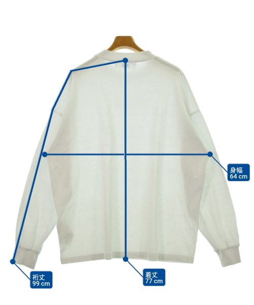 ALYX（アリクス）Tシャツ・カットソー 白 サイズ:M メンズ/2200654835104