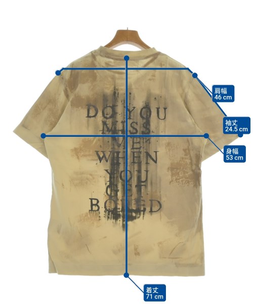 ALYX（アリクス）Tシャツ・カットソー ベージュ サイズ:M メンズ/2200655935223