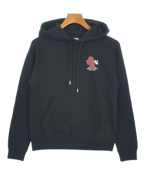 WOOD WOOD(ウッドウッド)パーカー 黒 サイズ:XS/2200693957065