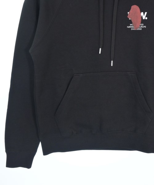 WOOD WOOD（ウッドウッド）パーカー 黒 サイズ:XS レディース/2200693957065