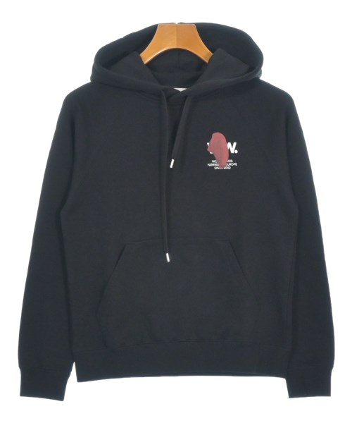 WOOD WOOD(ウッドウッド)パーカー 黒 サイズ:XS/2200693957461