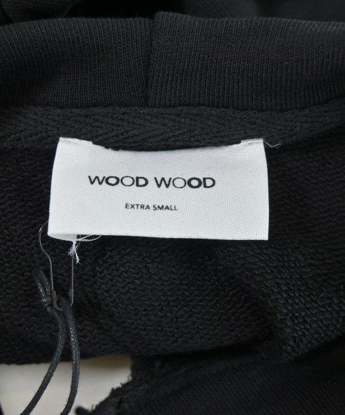 WOOD WOOD（ウッドウッド）パーカー 黒 サイズ:XS レディース/2200693957461
