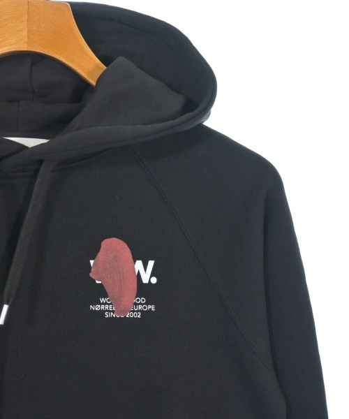 WOOD WOOD（ウッドウッド）パーカー 黒 サイズ:XS レディース/2200693957461