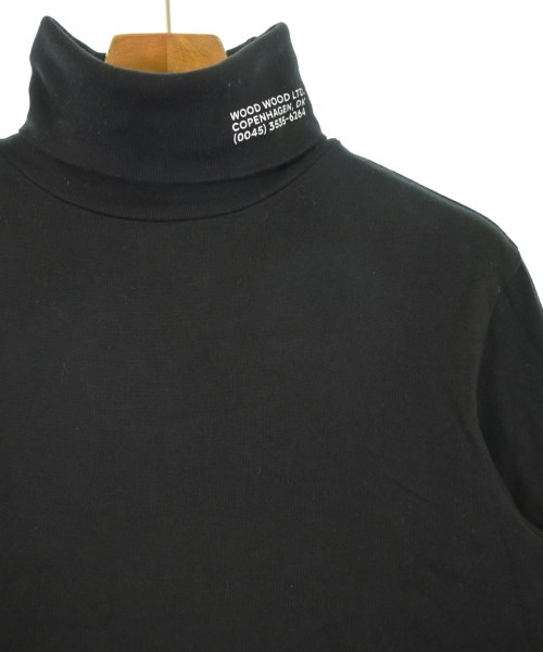 WOOD WOOD（ウッドウッド）Tシャツ・カットソー 黒 サイズ:S メンズ/2200728938151