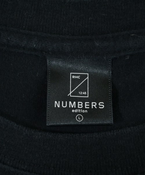NUMBERS EDITION（ナンバーズエディション）Tシャツ・カットソー 黒 サイズ:L メンズ/2200634321177