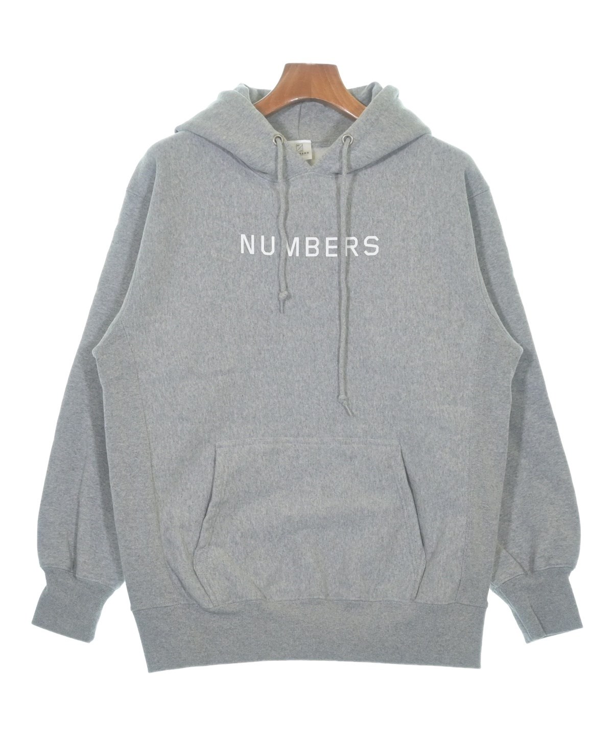 NUMBERS EDITION（ナンバーズエディション）パーカー グレー サイズ:M