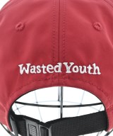 WASTED YOUTH（ウェイステッドユース）キャップ 赤 サイズ:- メンズ/2200643643048
