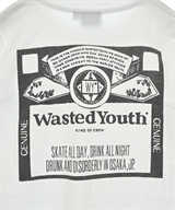 WASTED YOUTH（ウェイステッドユース）Tシャツ・カットソー 白 サイズ:XL メンズ/2200625532018