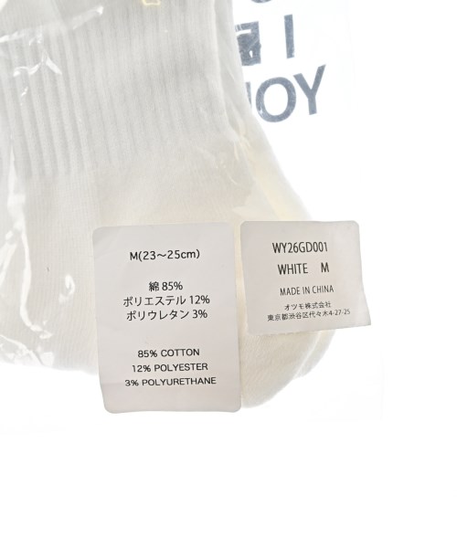 WASTED YOUTH（ウェイステッドユース）小物類（その他） 白 サイズ:M レディース/2200604167125