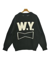 WASTED YOUTH（ウェイステッドユース）ニット・セーター 黒 サイズ:M メンズ/2200675532020
