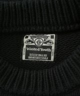 WASTED YOUTH（ウェイステッドユース）ニット・セーター 黒 サイズ:M メンズ/2200675532020