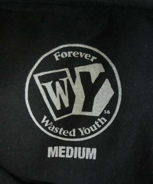 WASTED YOUTH（ウェイステッドユース）Tシャツ・カットソー 黒 サイズ:M メンズ/2200696065118