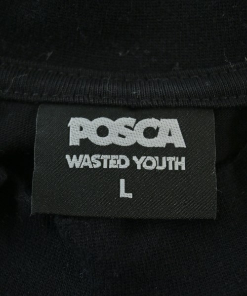 WASTED YOUTH（ウェイステッドユース）Tシャツ・カットソー 黒 サイズ:L メンズ/2200710731012