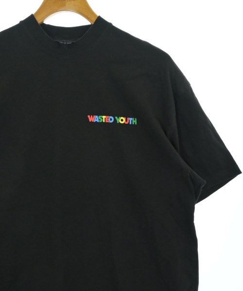 WASTED YOUTH（ウェイステッドユース）Tシャツ・カットソー 黒 サイズ:L メンズ/2200710731012