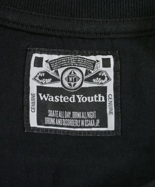 WASTED YOUTH（ウェイステッドユース）Tシャツ・カットソー 黒 サイズ:XL メンズ/2200715550151