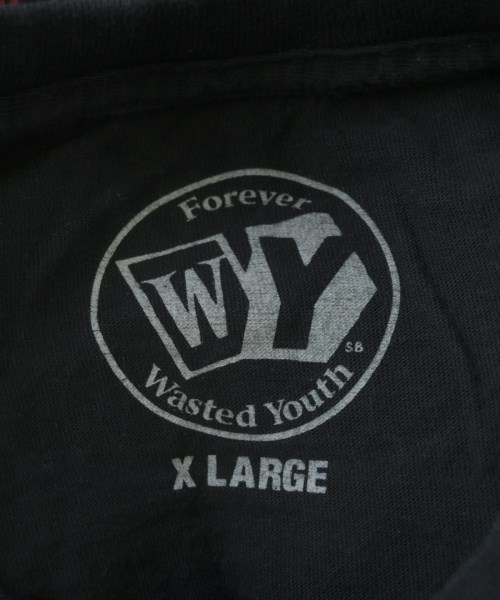 WASTED YOUTH（ウェイステッドユース）Tシャツ・カットソー 黒 サイズ:XL メンズ/2200715550670