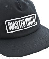 WASTED YOUTH（ウェイステッドユース）キャップ 黒 サイズ:- メンズ/2200716403074
