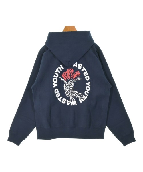 WASTED YOUTH（ウェイステッドユース）パーカー 紺 サイズ:L メンズ/2200635169105