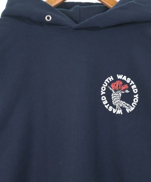 WASTED YOUTH（ウェイステッドユース）パーカー 紺 サイズ:L メンズ/2200635169105