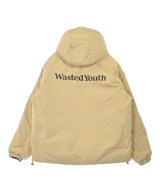WASTED YOUTH（ウェイステッドユース）ダウンジャケット/ダウンベスト 紺 サイズ:S メンズ/2200734812018