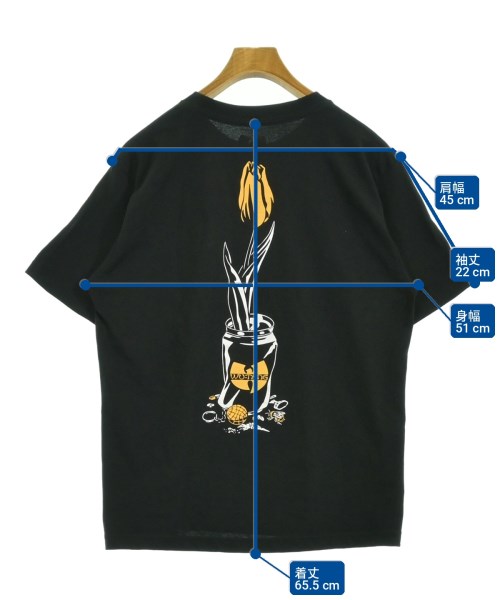 WASTED YOUTH（ウェイステッドユース）Tシャツ・カットソー 黒 サイズ:M メンズ/2200725238025