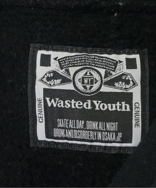 WASTED YOUTH（ウェイステッドユース）スウェット 黒 サイズ:XL メンズ/2200688573010