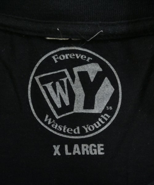 WASTED YOUTH（ウェイステッドユース）Tシャツ・カットソー 黒 サイズ:XL メンズ/2200688573027