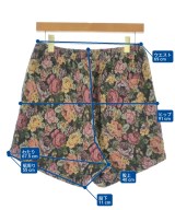 PLEASURES（プレジャーズ）ショートパンツ 赤 サイズ:S メンズ/2200549693116