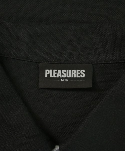 PLEASURES（プレジャーズ）ポロシャツ 黒 サイズ:-(S位) メンズ/2200612077539