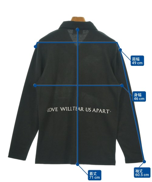 PLEASURES（プレジャーズ）ポロシャツ 黒 サイズ:-(S位) メンズ/2200612077539