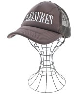 PLEASURES（プレジャーズ）キャップ 茶 サイズ:- メンズ/2200616067079