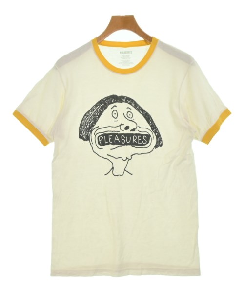 PLEASURES(プレジャーズ)Tシャツ・カットソー 白 サイズ:M/2200675256063