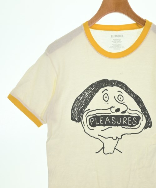 PLEASURES（プレジャーズ）Tシャツ・カットソー 白 サイズ:M メンズ/2200675256063