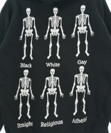 PLEASURES（プレジャーズ）パーカー 黒 サイズ:M メンズ/2200672953026