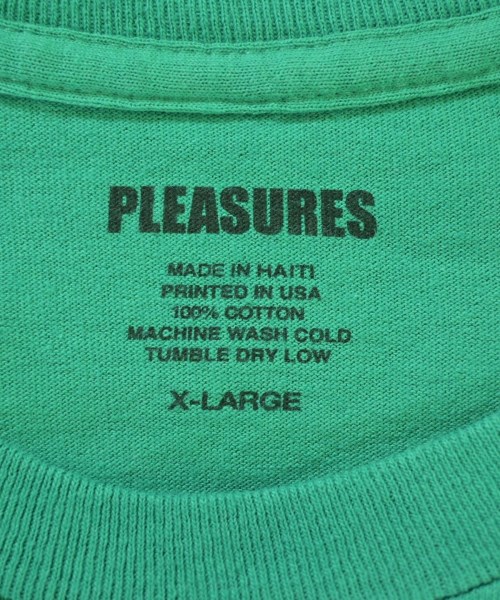 PLEASURES（プレジャーズ）Tシャツ・カットソー 緑 サイズ:XL メンズ/2200711384132