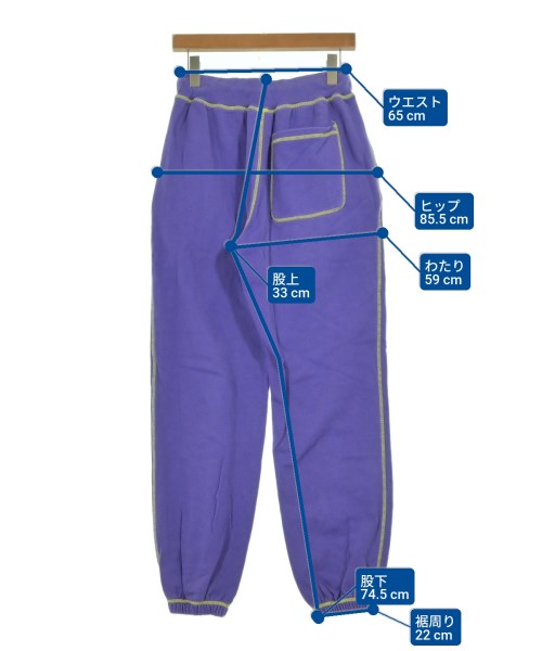 PLEASURES（プレジャーズ）スウェットパンツ 紫 サイズ:S メンズ/2200647344316