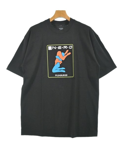 PLEASURES(プレジャーズ)Tシャツ・カットソー 黒 サイズ:L/2200703043030