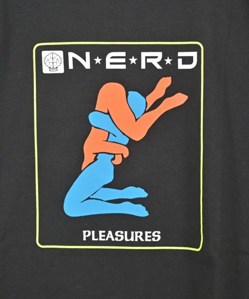 PLEASURES（プレジャーズ）Tシャツ・カットソー 黒 サイズ:L メンズ/2200703043030