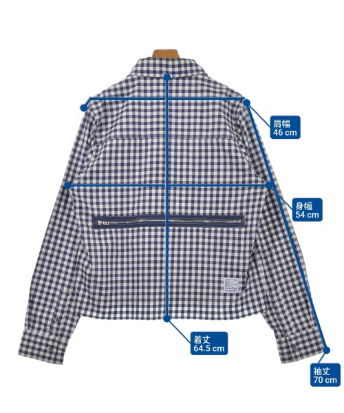 PACCBET（ラスベート）カジュアルシャツ 紺 サイズ:S メンズ/2200509623047