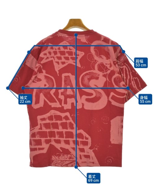 PACCBET（ラスベート）Tシャツ・カットソー 赤 サイズ:M メンズ/2200620364058