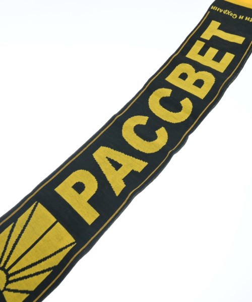 PACCBET（ラスベート）マフラー 黒 サイズ:- メンズ/2200623750155